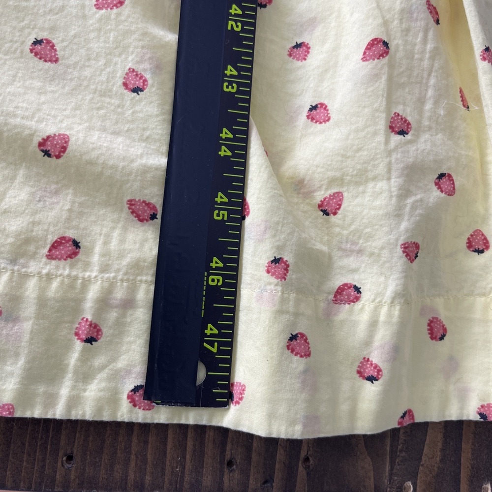 Free People Yellow Midi Dress with Strawberry Print - Picture 13 of 15